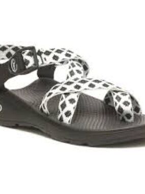 Chaco Women's Black & White Patterned Sport Sandal
